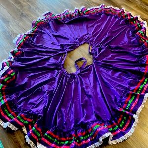 Mexican folklorico skirt